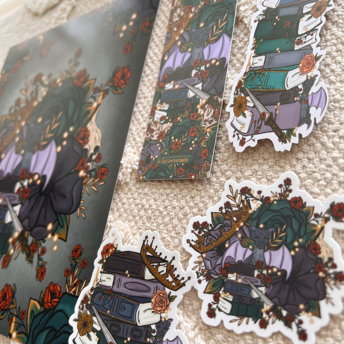 #11 Fantasy Story Florals Art Print Bundle Set of 5