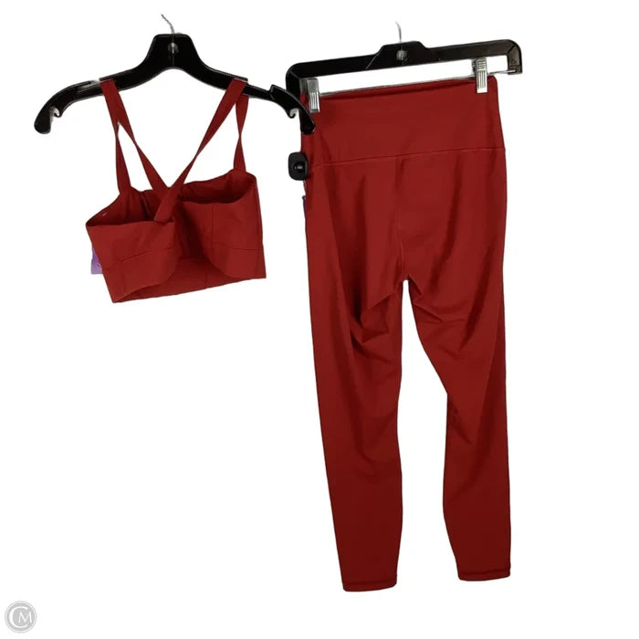 Athletic Pants 2pc By Everlane In Red, Size: S