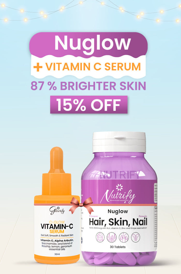 C - Glow Vitamin C Serum + Nuglow