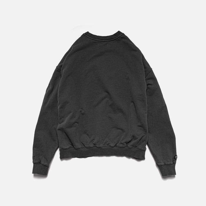 COUNTY CREWNECK - FADED BLACK | Back