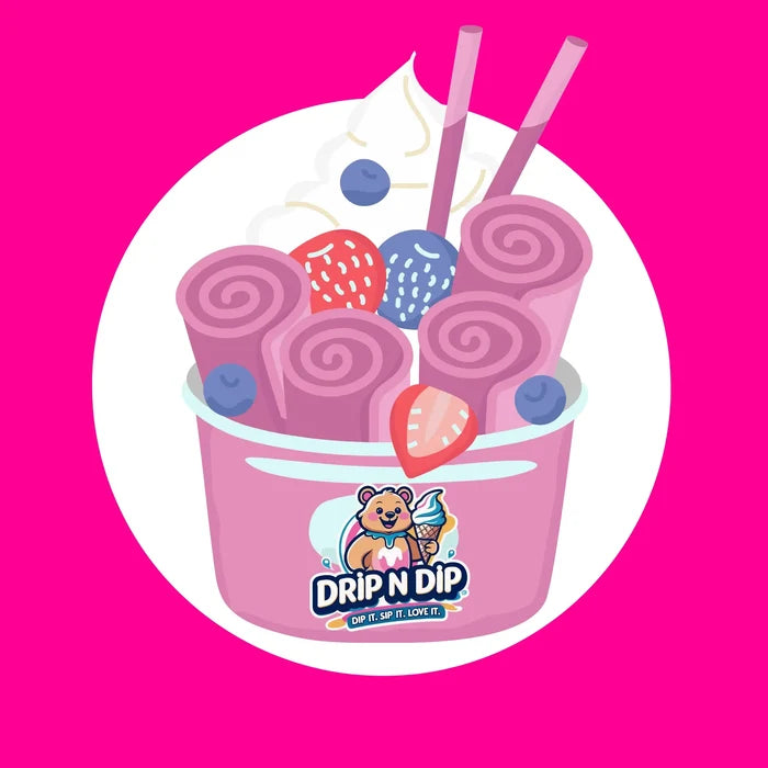 ✨ Create Your Own Ice Cream Roll