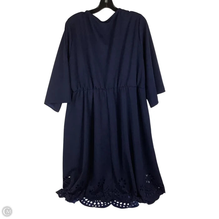 Dress Casual Short By Clothes Mentor In Navy, Size: 22/24