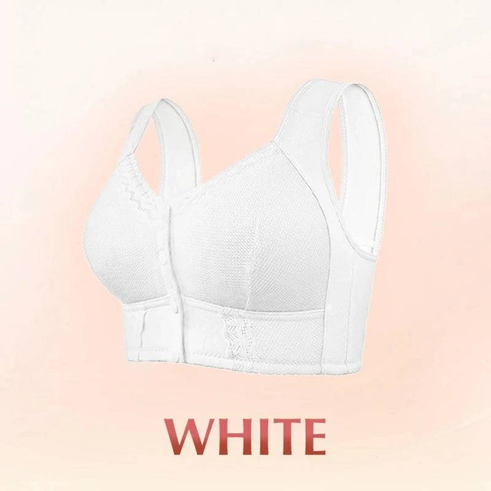 Front Closure Breathable Bra for Seniors