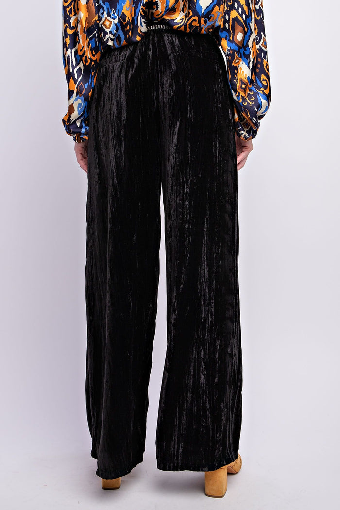 ICE VELVET WIDE PANTS