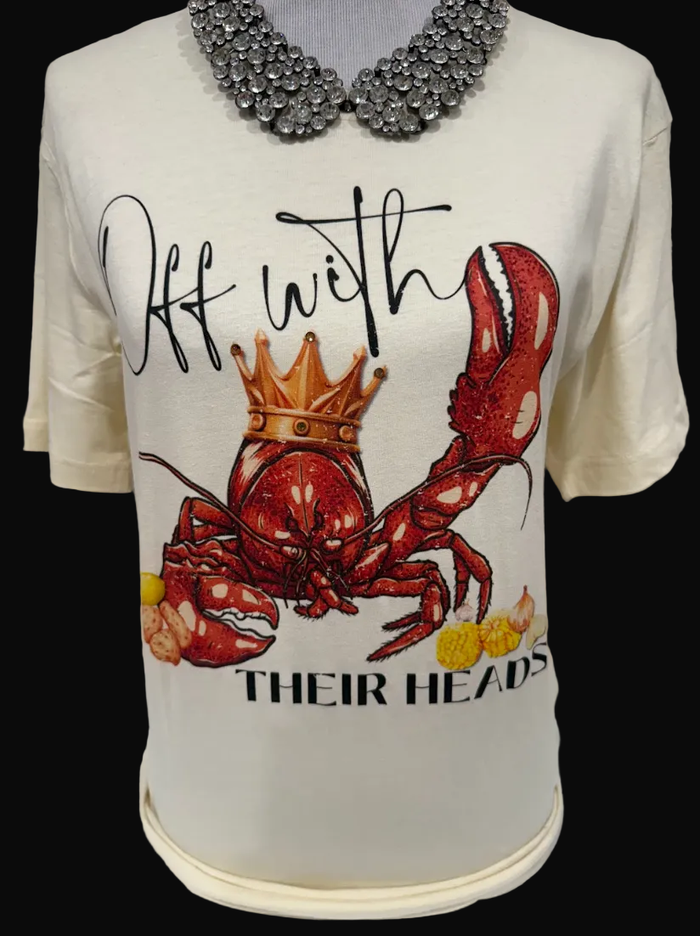 Off w/ their Heads Crown Crawfish Tee