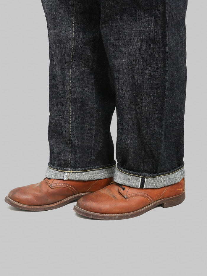 ONI Denim 822-LS13.5 13.5oz Long Slub Denim Super Wide Tapered Jeans