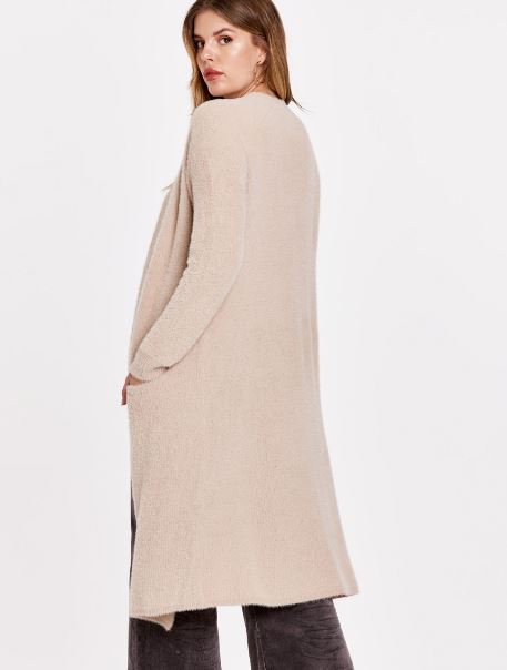 RUBIE LIGHT BEIGE CARDIGAN