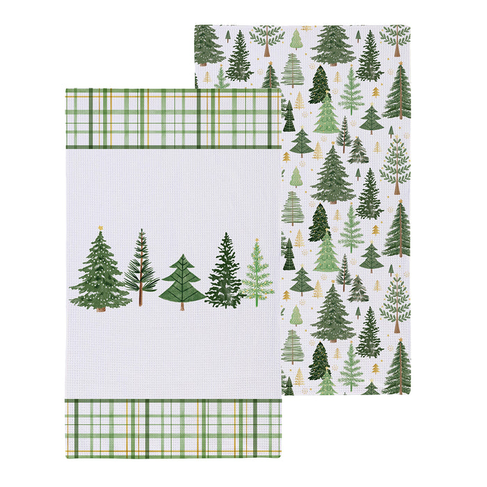 Shades of Green Kitchen Towel