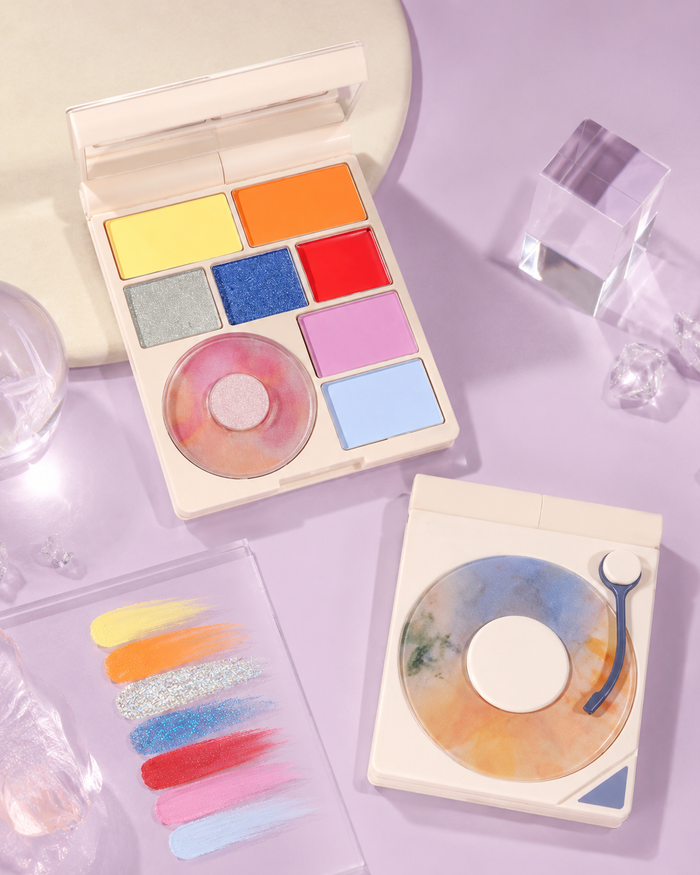 SHEGLAM Color Me Crazy Eyeshadow Palette, Bright Multi-Color Eye Makeup Palette with Shimmer Shades