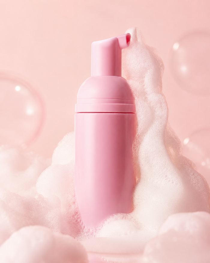 SHEGLAM Foam Primer, Pink Pump Makeup Primer for Smooth Fresh Base