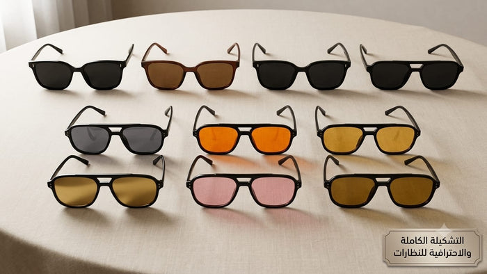 SHEIN Unisex Classic Square Sunglasses – Multi Color Lens Options, SHEIN Fast Delivery in 5 Days