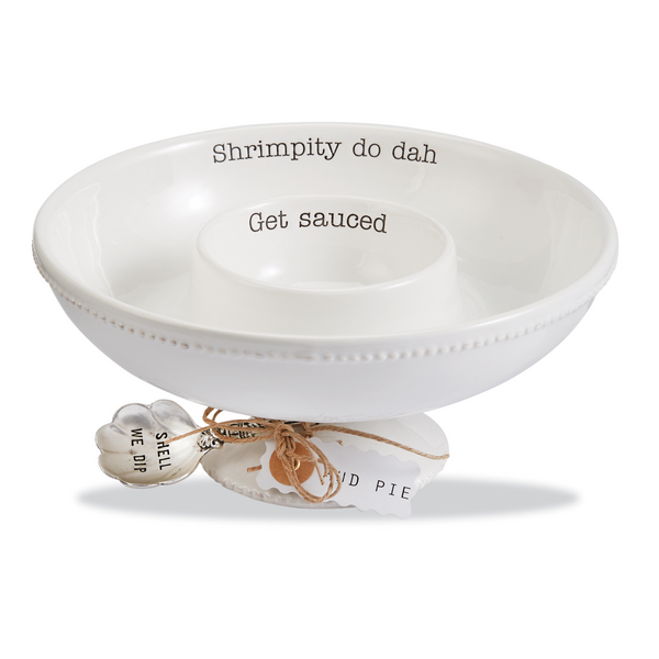SHRIMP COCKTAIL SERVING DISH SET