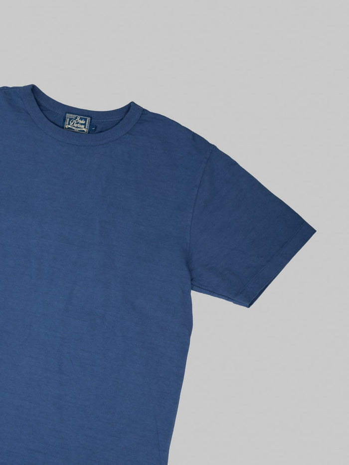 Studio D'Artisan 8204 "Ishikawadai" Tubular Jersey T-Shirt Navy