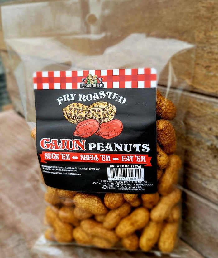 The Peanut Trading Company - Fry Roasted Peanuts - Cajun