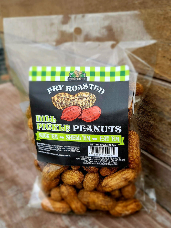 The Peanut Trading Company - Fry Roasted Peanuts - Dill Pickle