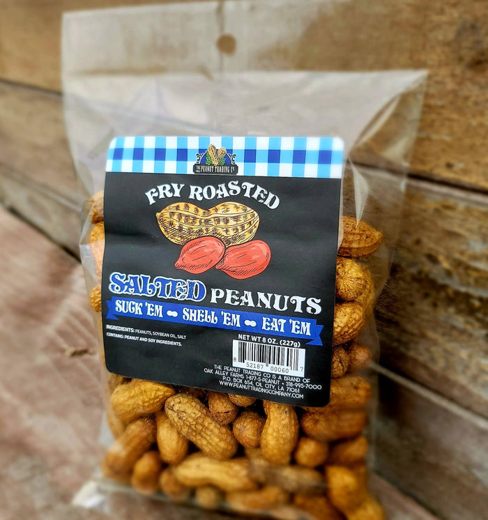 The Peanut Trading Company - Fry Roasted Peanuts - Salted