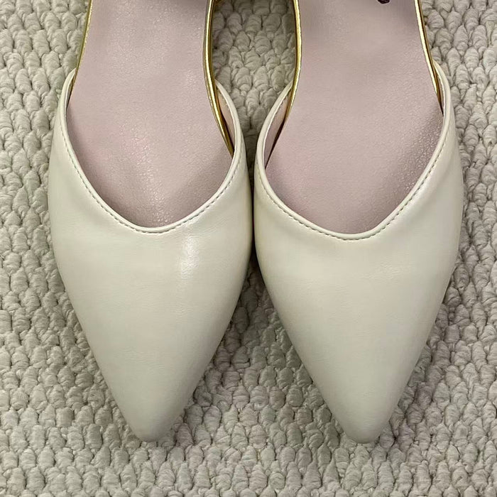 Velcro open-toe shoes