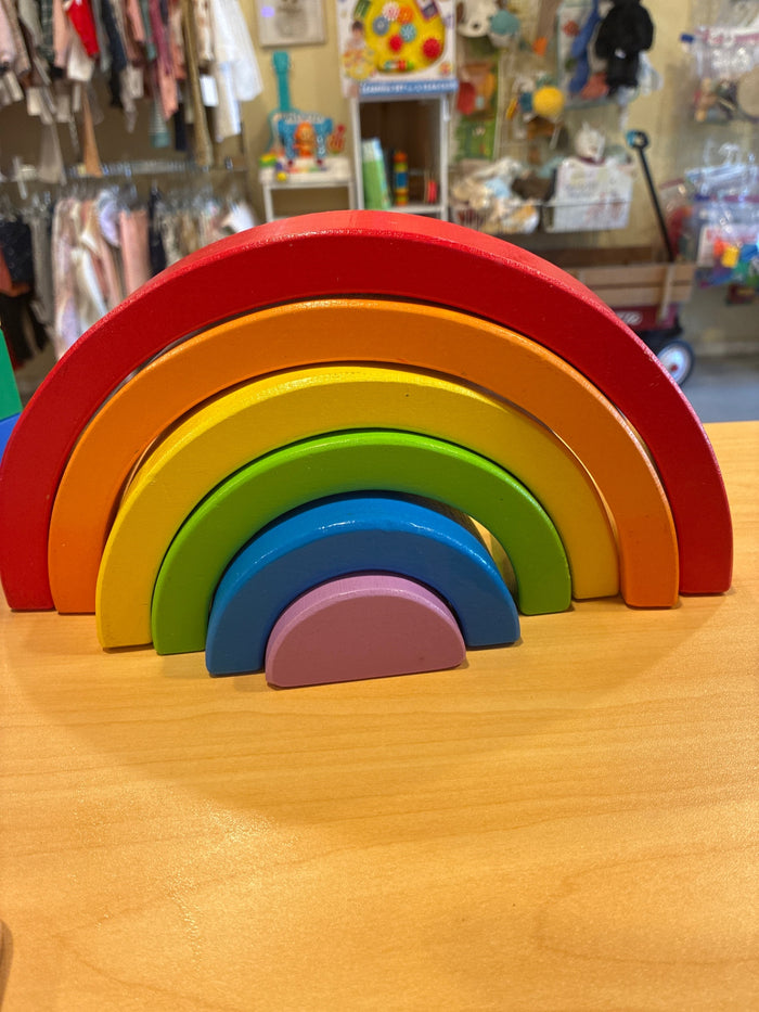 Wooden Rainbow Toy