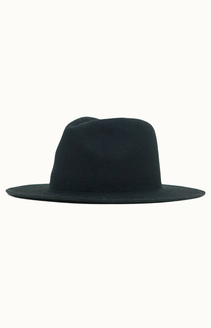 100% Wool Felt Rancher, Black
