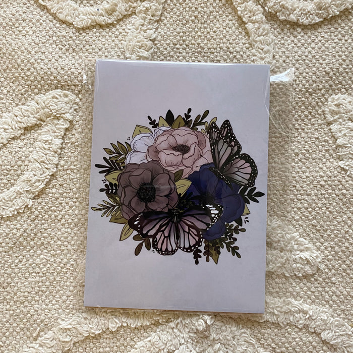 #27 Purple Butterfly Art Print Bundle Set of 6