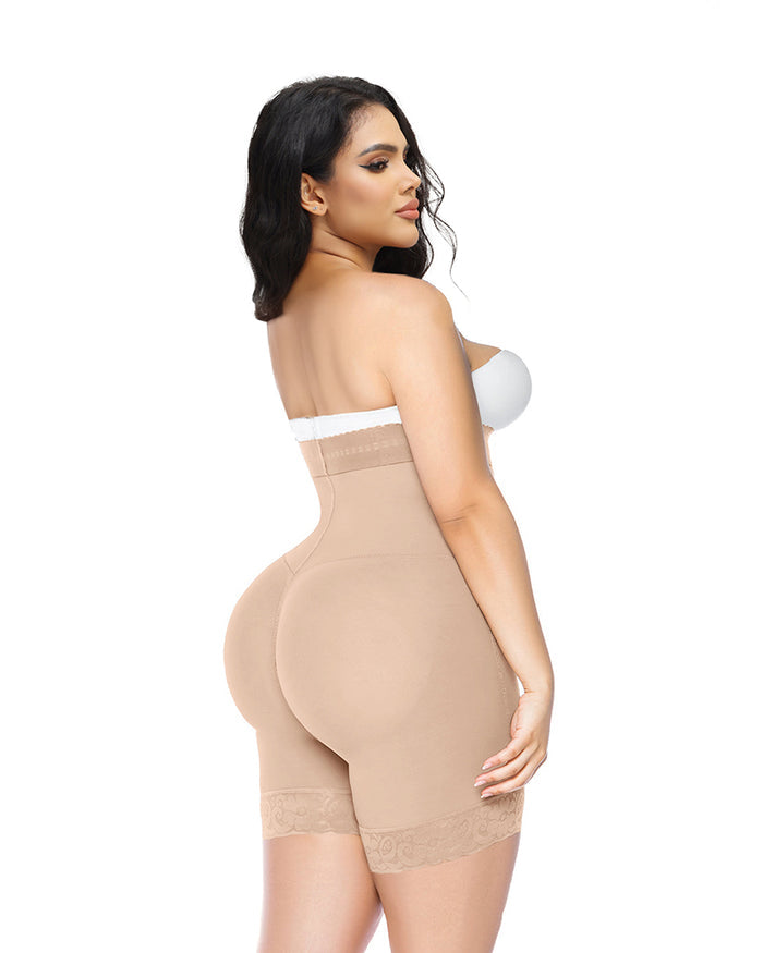 2705 Fajas Compression Shapewear Open Bust Tummy Control with Zipper