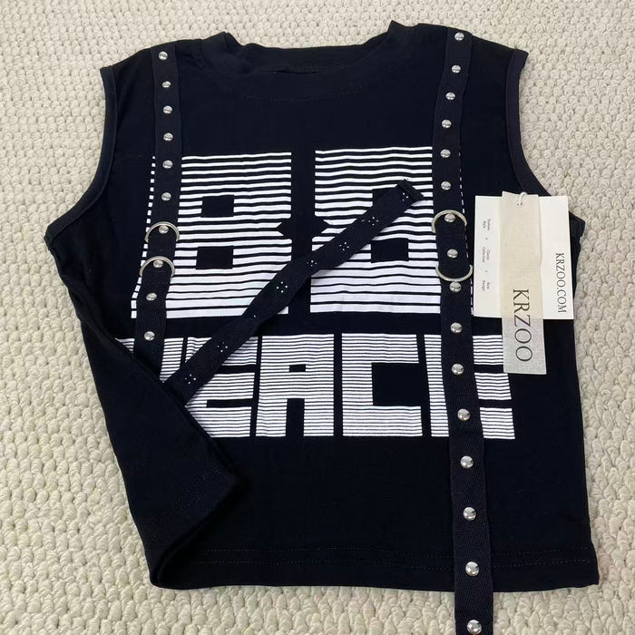 2KY Street Dance Hip-Hop Short Shirt