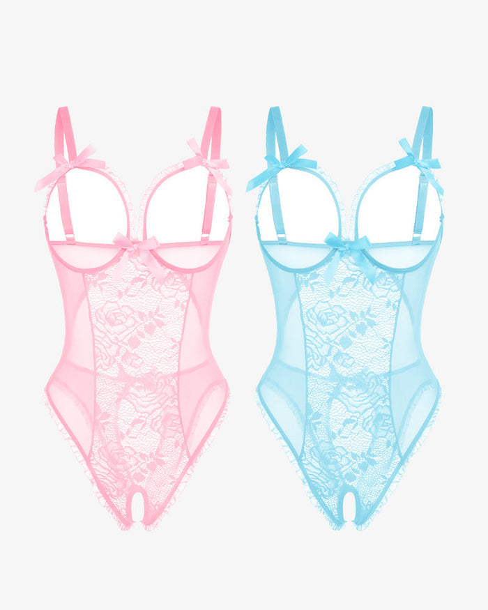 Pink+Light Blue / S