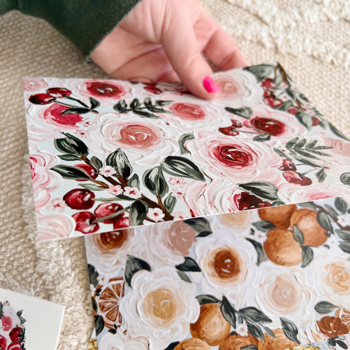 #42 Fruit Floral Art Print Bundle Set of 6