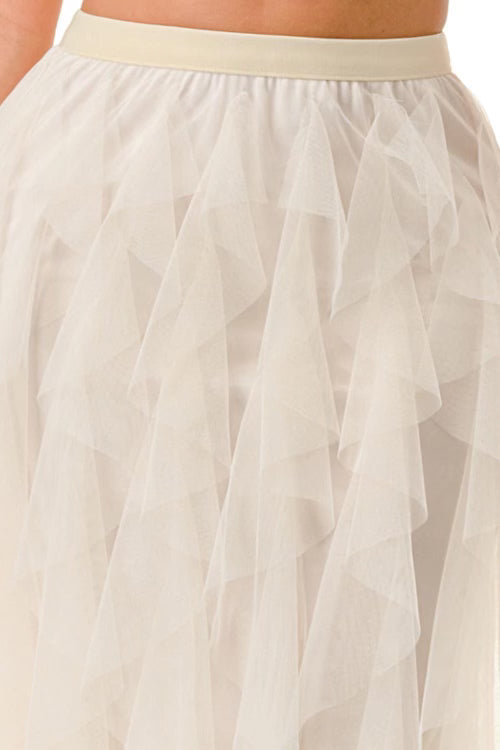 Mesh Tutu Skirt-  5 colors