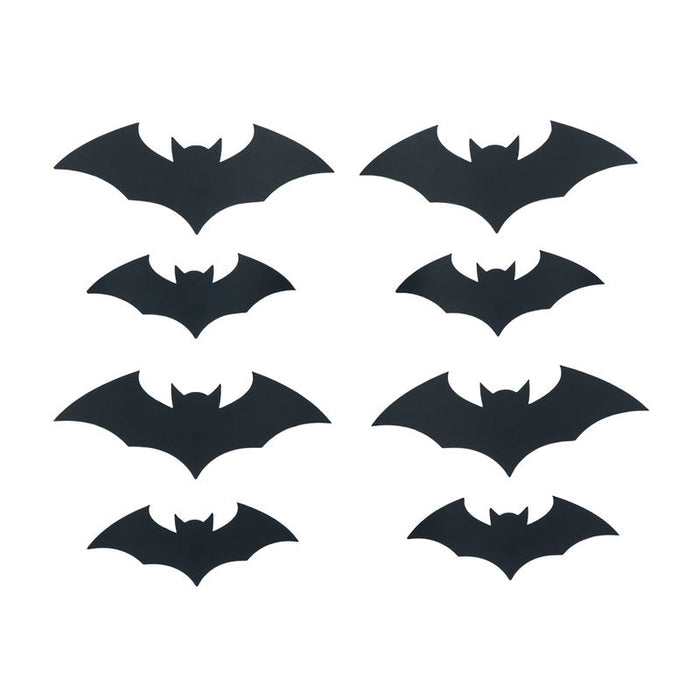 7x3 paper bats 16 pcs, bk