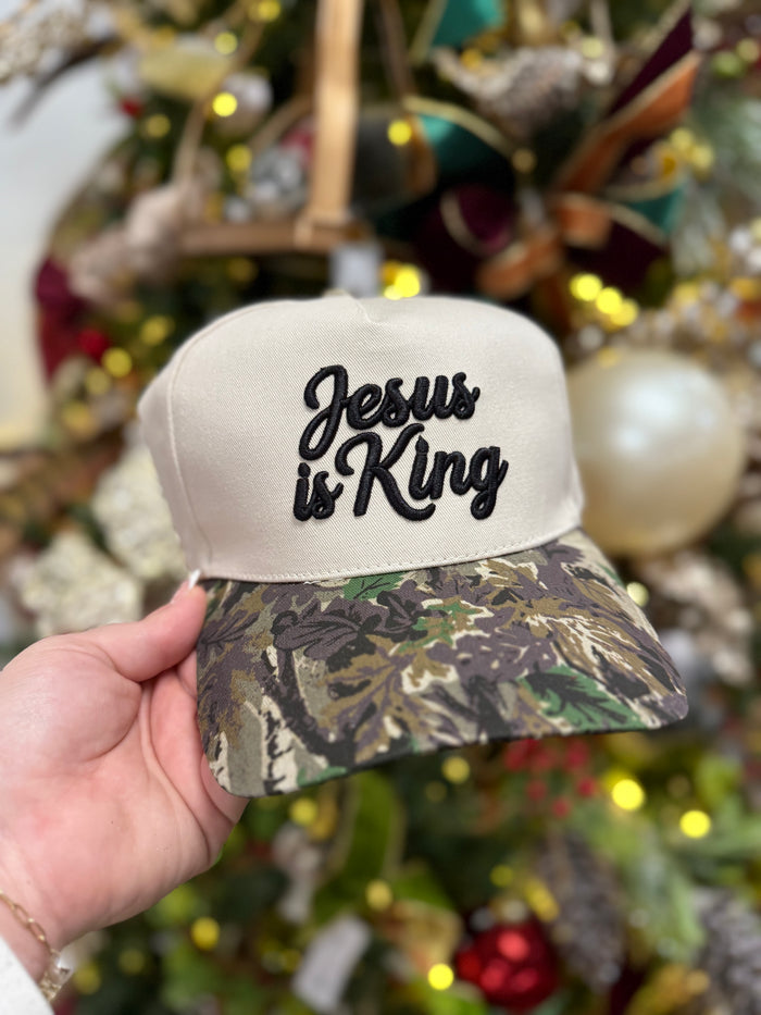 Jesus Is King Trucker Hat