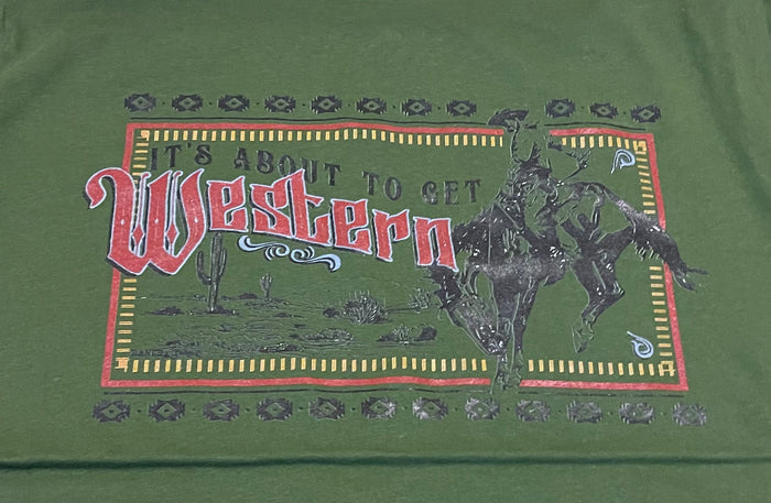 It’s about to get Western in Here L/S T Shirt