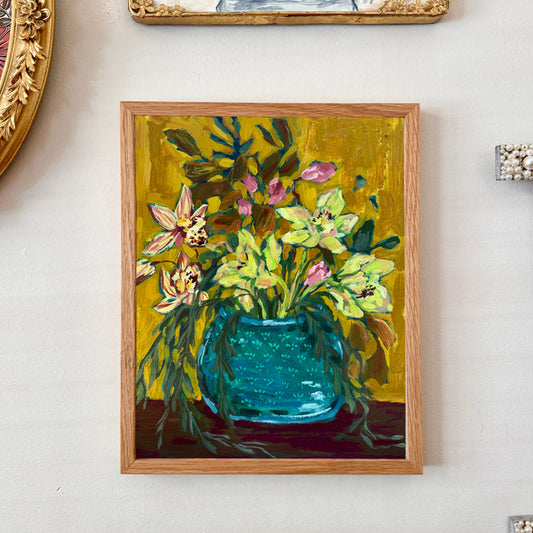 A Bouquet for Ella No. 13 Art Print