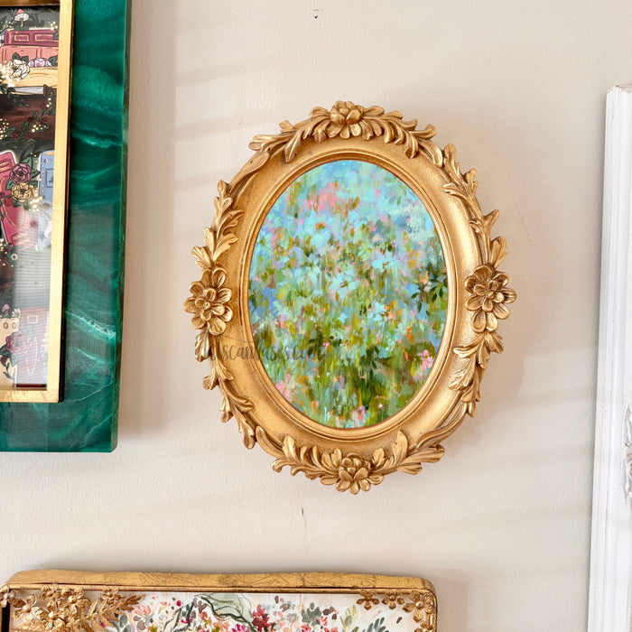 A Daydream of Ella in the Garden Art Print