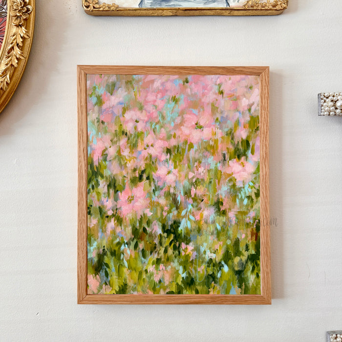 A Daydream of Ella in the Garden No. 2 Art Print