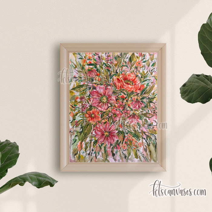 Abstract Garden No. 10 Art Print