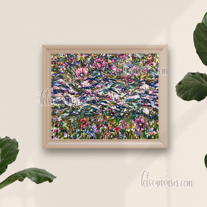 Abstract Garden No. 15 Art Print