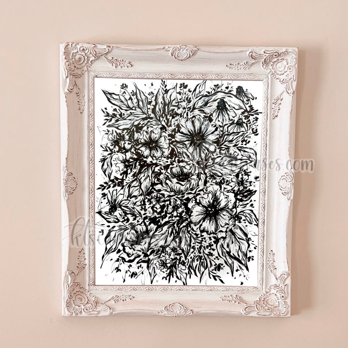 Abstract Garden No. 30 Art Print