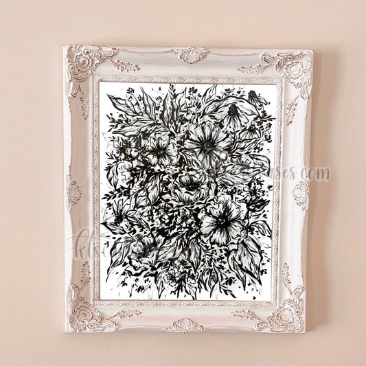 Abstract Garden No. 30 Art Print
