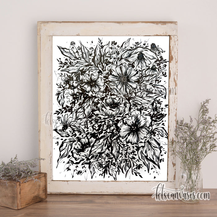 Abstract Garden No. 30 Art Print