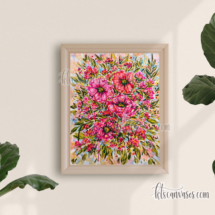 Abstract Garden No. 35 Art Print