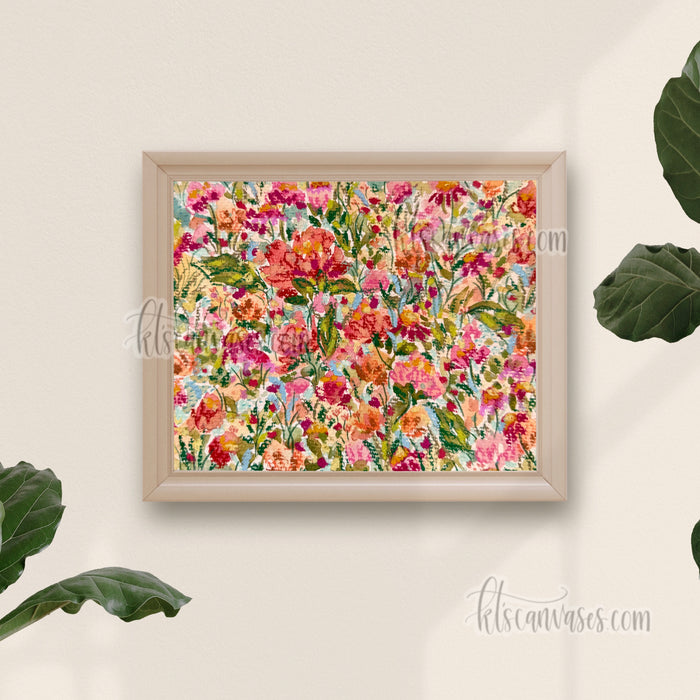Abstract Garden No. 36 Art Print