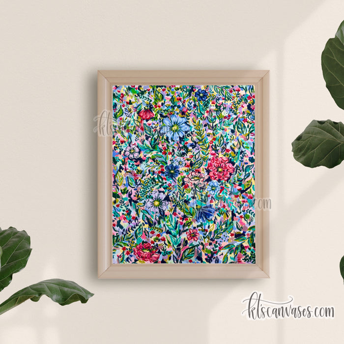 Abstract Garden No. 5 Art Print