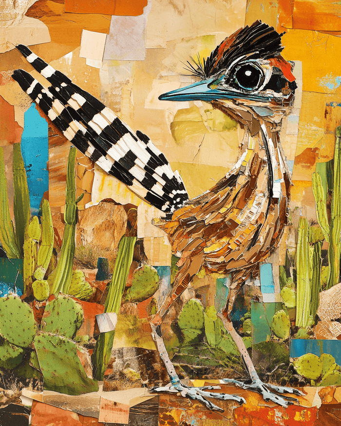 Alert Roadrunner 8"x10" Artwork