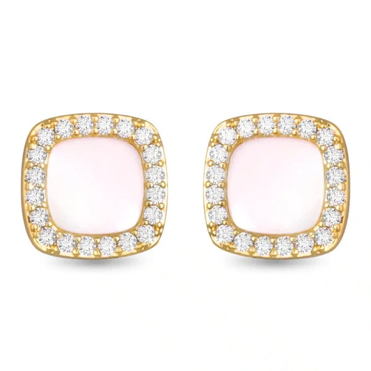 Amanda Blu Gold mother of pearl Earrings