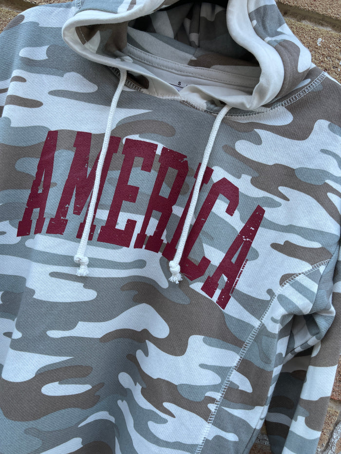 America Camo Hoodie