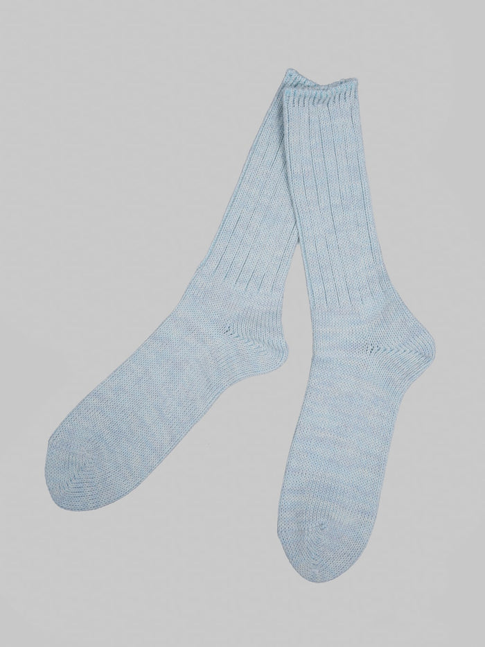 Anonymous Ism 5 Colour Mix Crew Socks Oatmeal made in japan