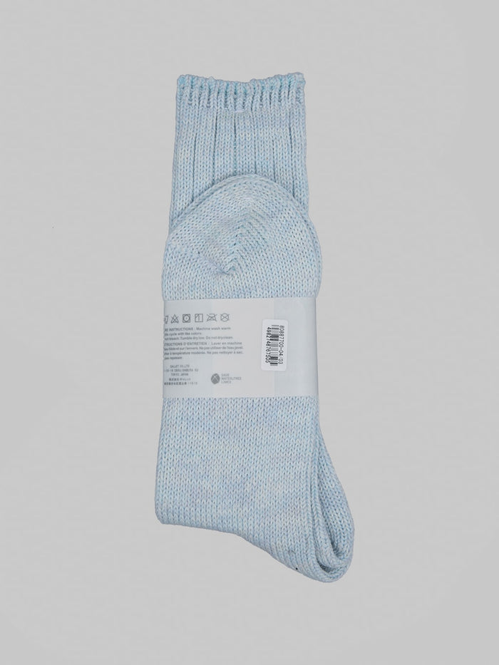 Anonymous Ism 5 Colour Mix Crew Socks Oatmeal composition fabric