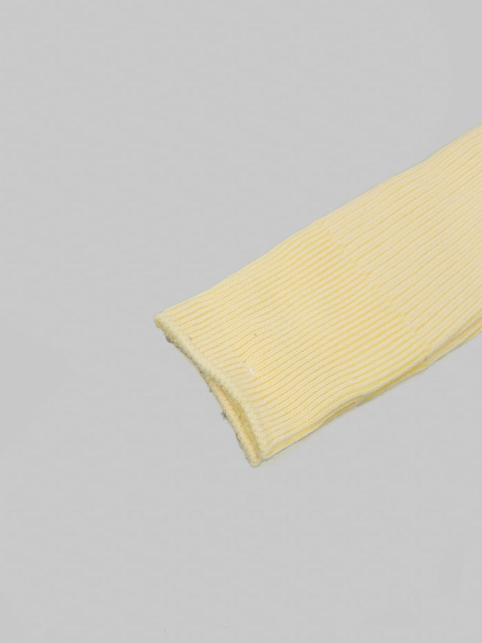 Anonymous Ism Brilliant Crew Socks Light Yellow hem
