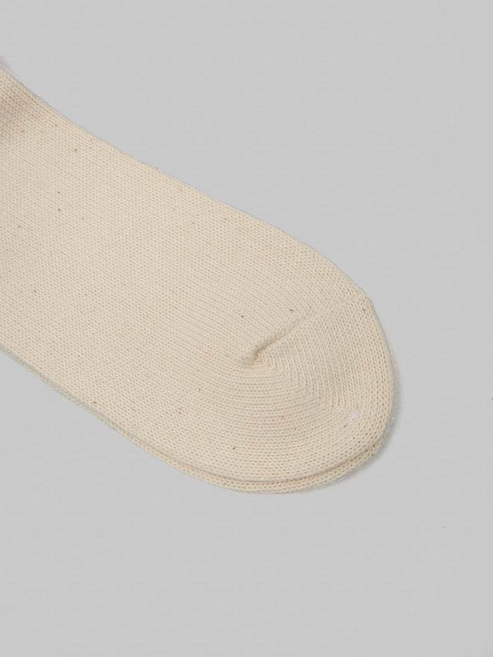 Anonymous Ism OC 2 Line Pique Rib Crew Socks Navy toe